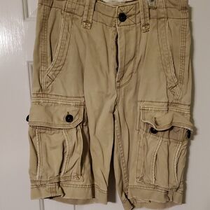 American Eagle Outfitters Tan Cargo Shorts Relaxed Fit